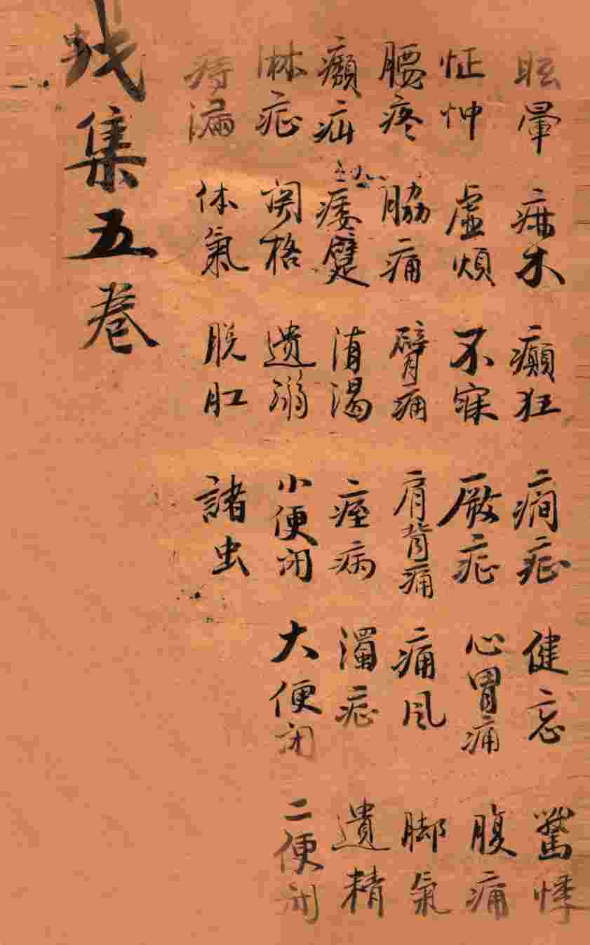 寿世保元  戊集5卷